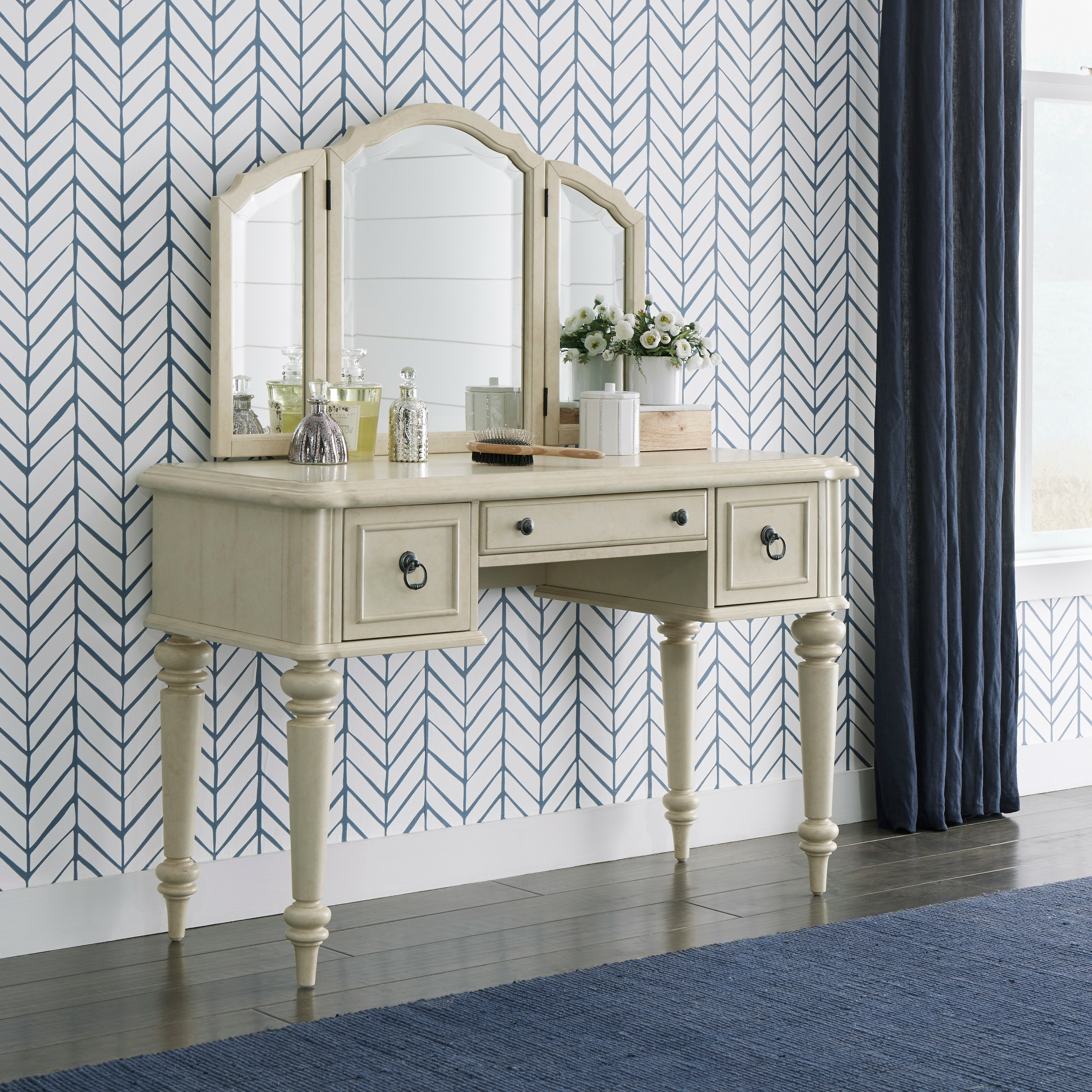 Fredricks Vanity With Mirror Birch Lane