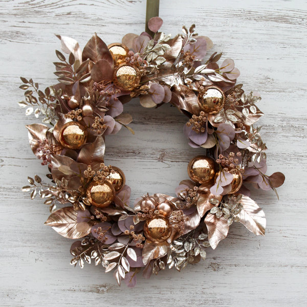 Rose Gold Wreath Wayfair