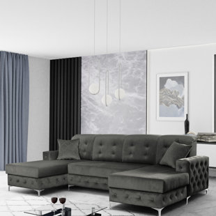 Edgardo Sleeper Sectional by Everly Quinn Amazing