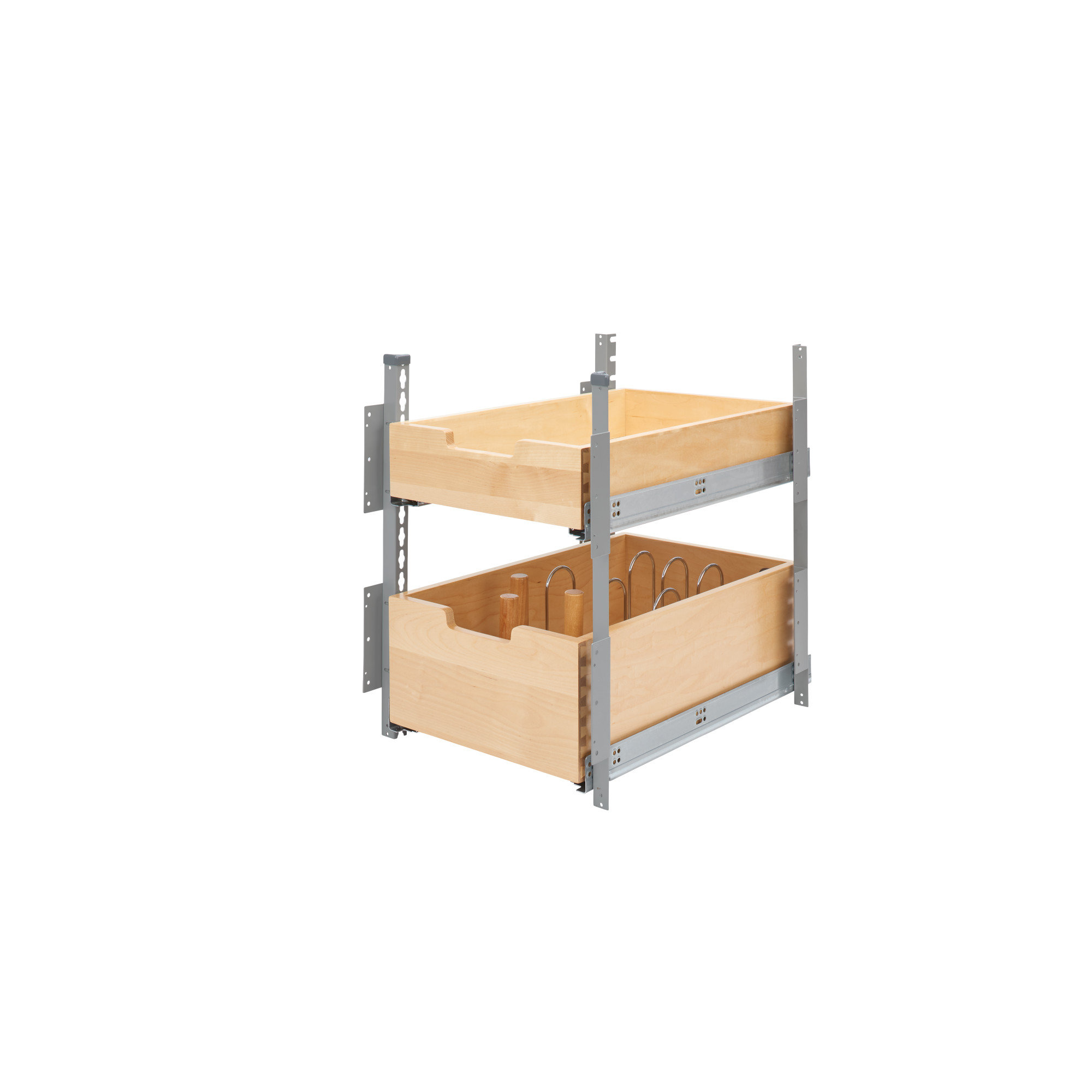 Rev A Shelf 21 25 X 16 31 X 16 31 Adjustable Drawer Organizer