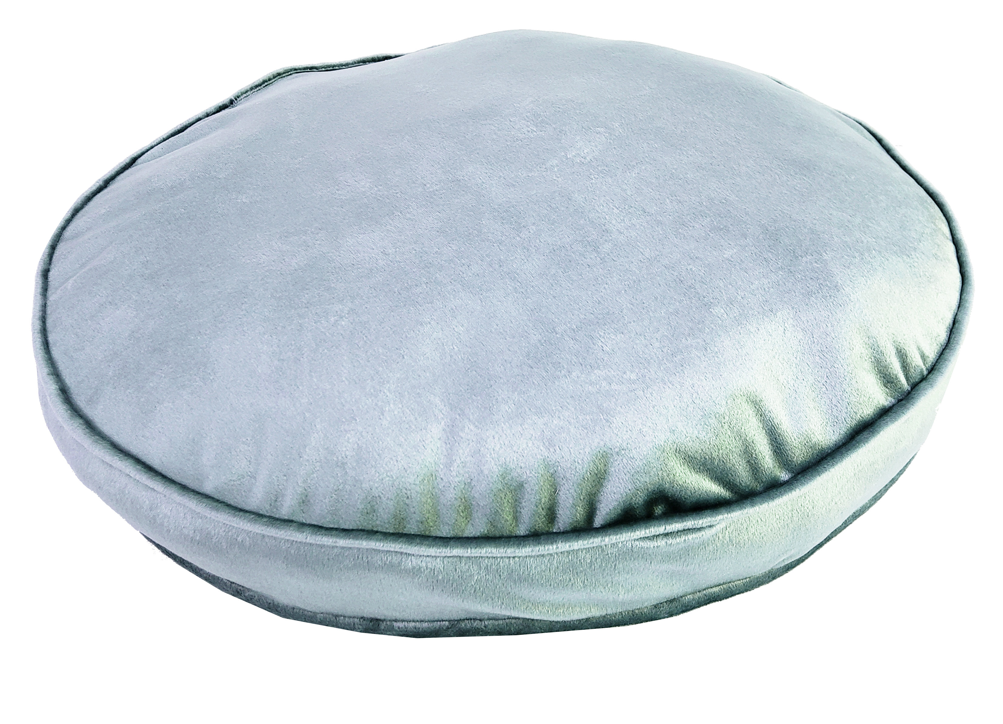 House Of Hampton Aquilar Round Decorative Velvet Throw Pillow