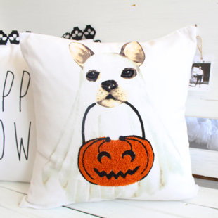 outdoor pillows with dogs