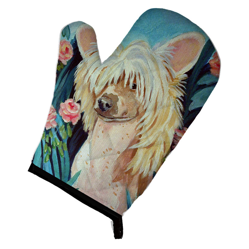 Oven Mitts Bright Pattern Home X Cotton Oven Mitt For Cooking And Serving Dog Breed Print Home Atozhospitals Com