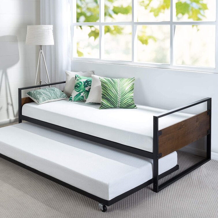 Barrett+Twin+Solid+Wood+Daybed+with+Trundle