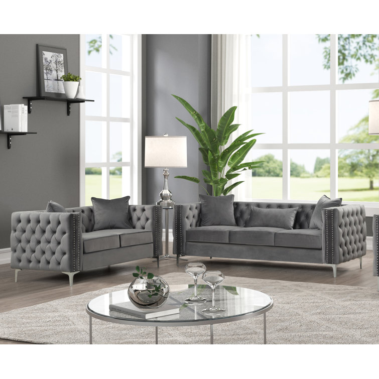 wayfair modern living room sets