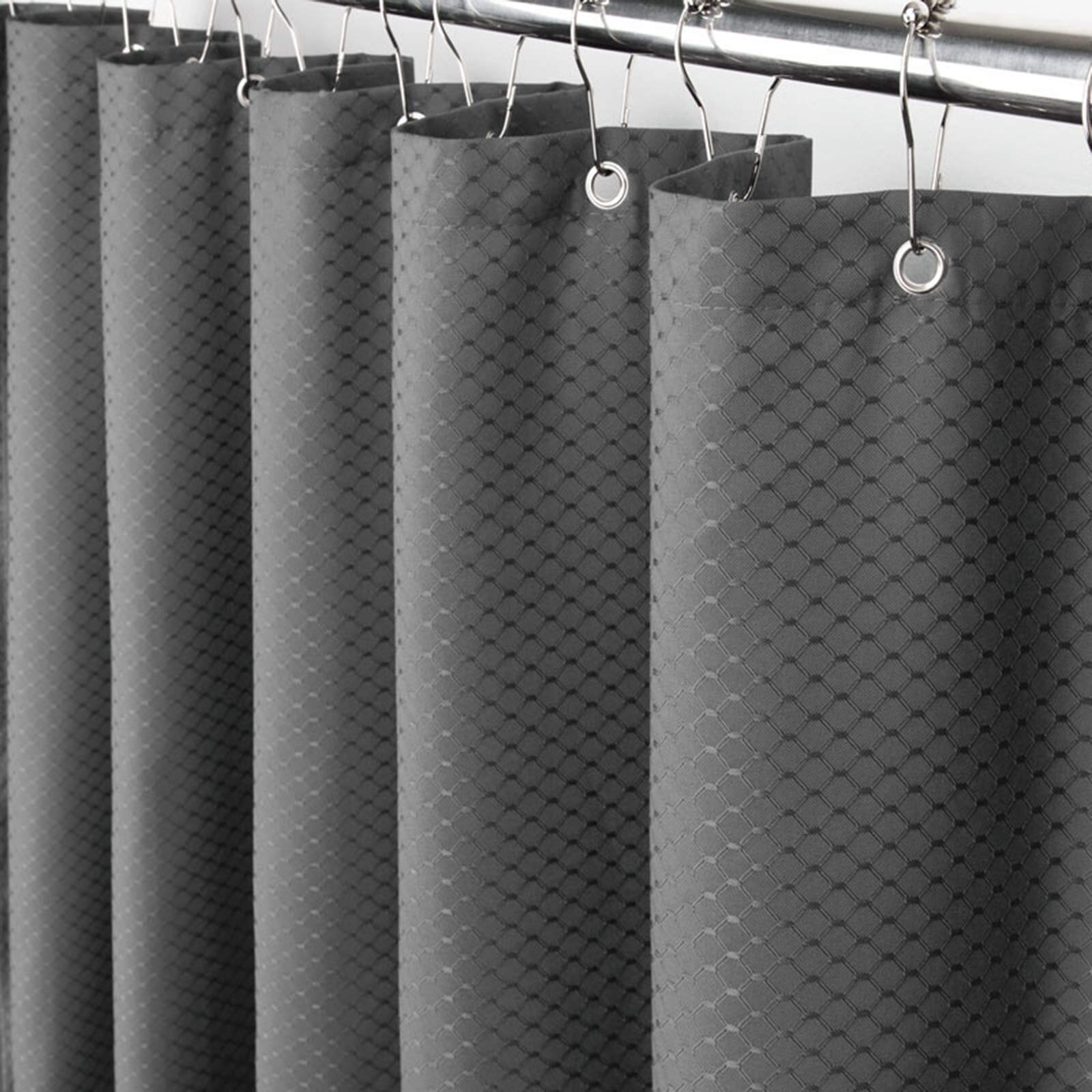 Rust/Spice 100% Water Repellent PEVA Shower Curtain Liner Standard Size 