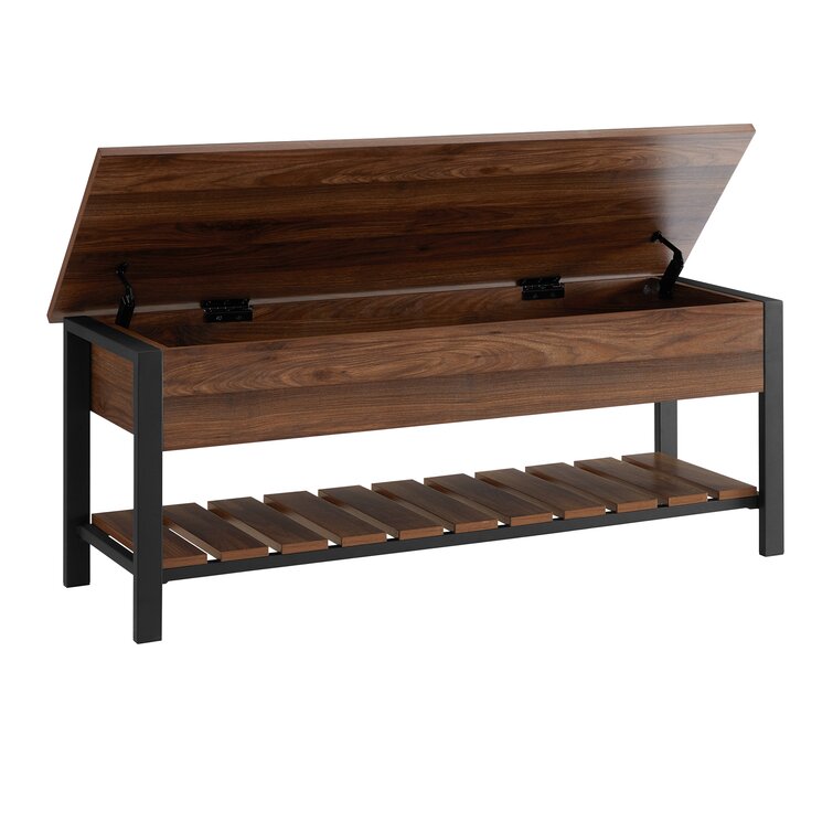 Three Posts™ Ochlocknee Flip Top Storage Bench & Reviews | Wayfair