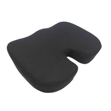 Car Back & Tailbone Pain Relief Coccyx Wheelchair & Airplane Orthopedic Chair Pad for Support in Office Desk Chair Chair Pillow for Sciatica Plixio Memory Foam Seat Cushion 