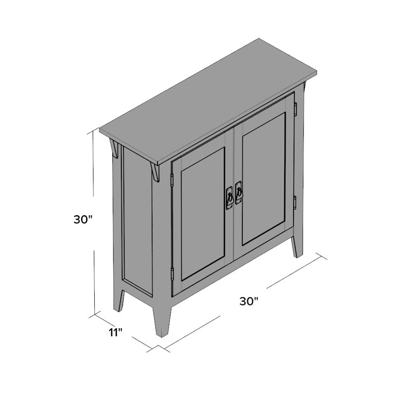 Charlton Home Wilfredo Foyer 2 Door Accent Cabinet Reviews Wayfair