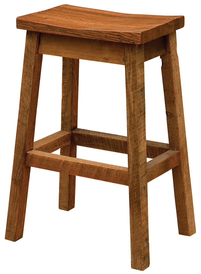 oak wood bar stool