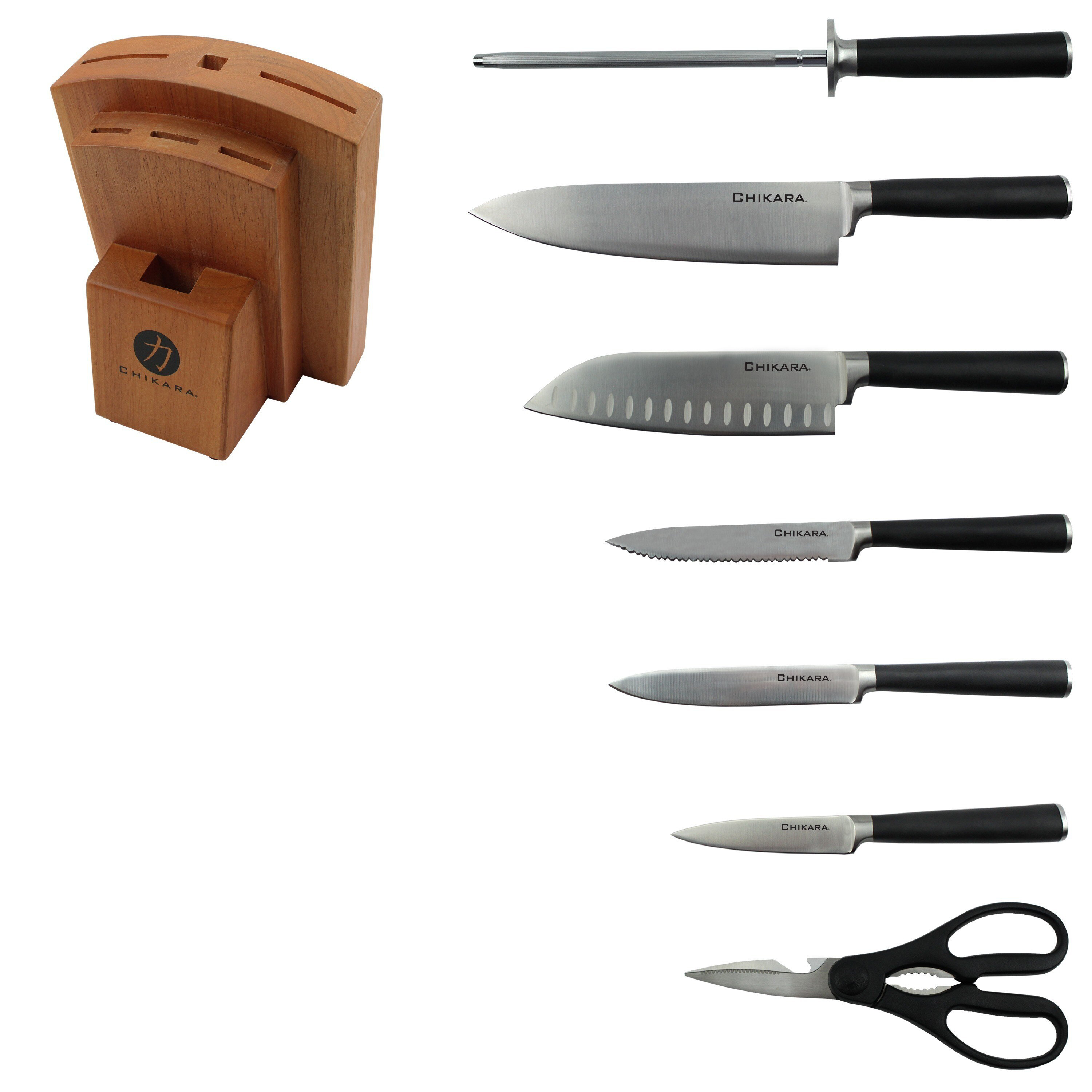 ginsu chikara knife set