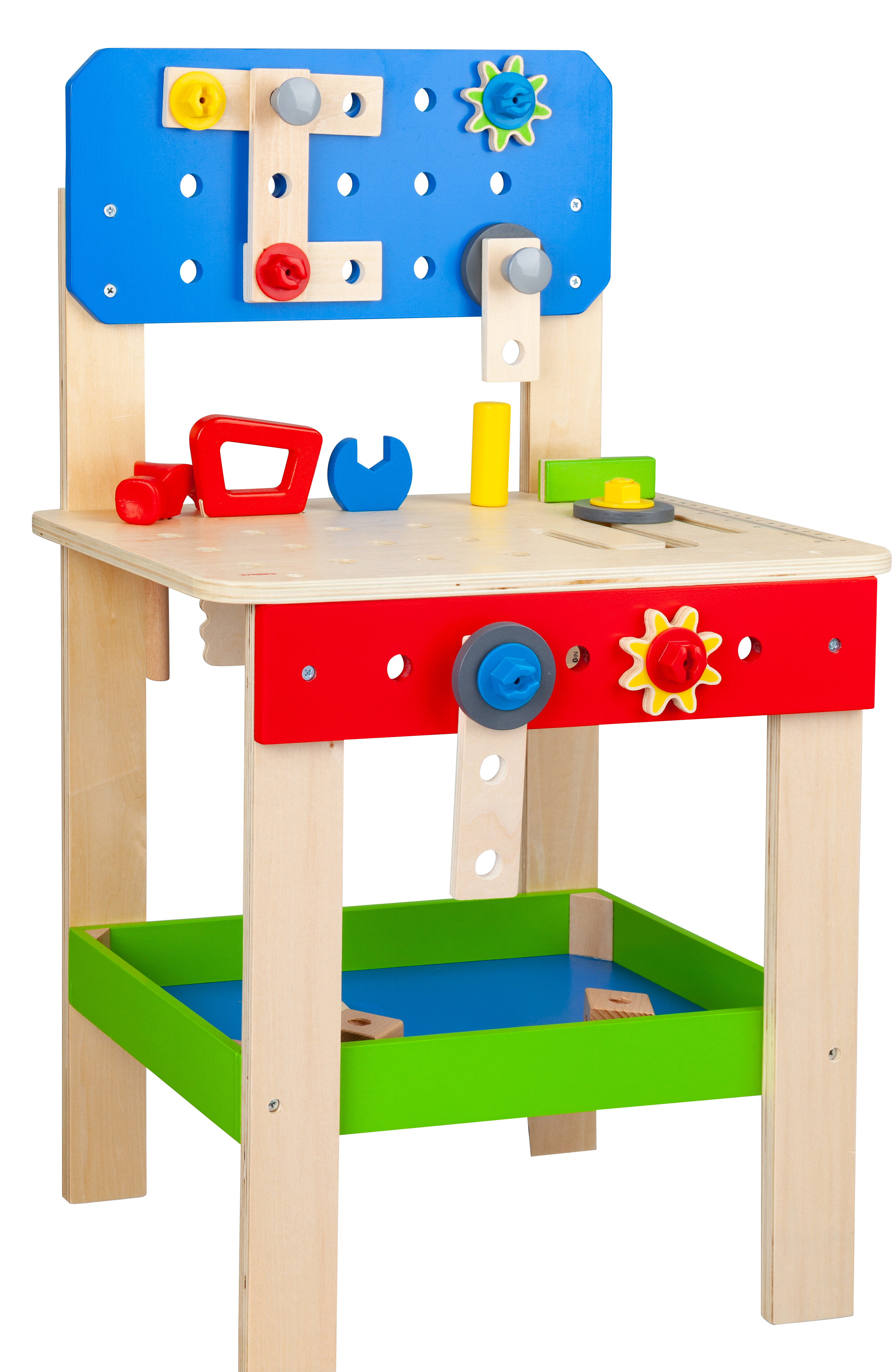 wooden baby table