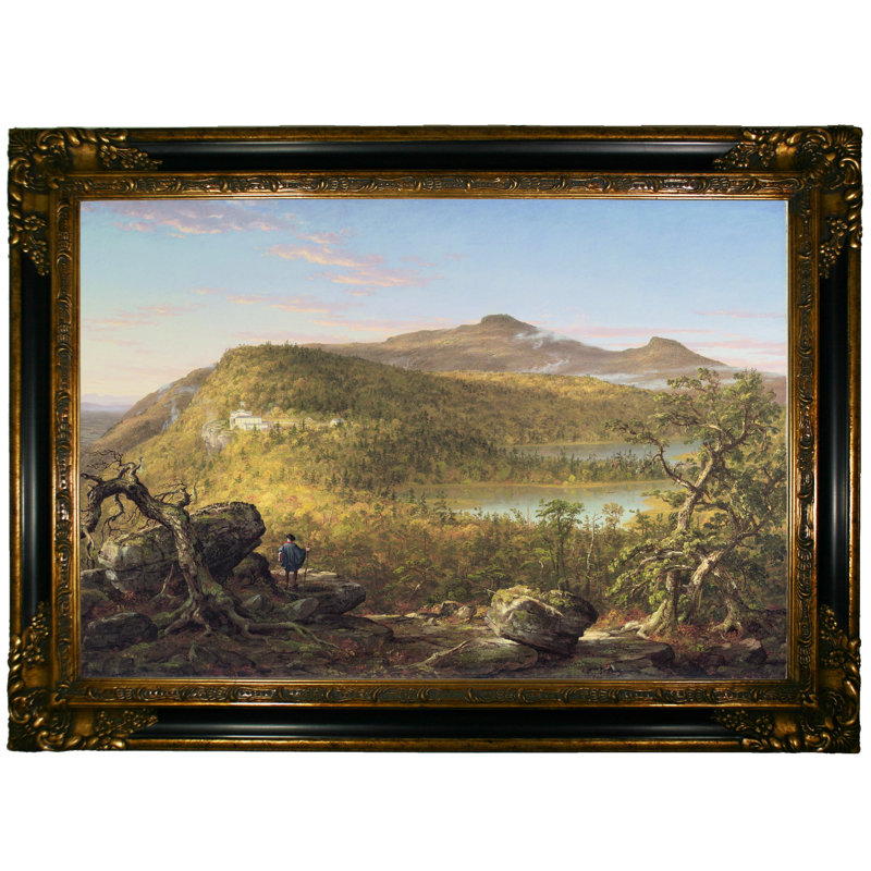 Astoria Grand A View Of The Two Lakes And Mountain House Catskill