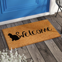 cat flap mat