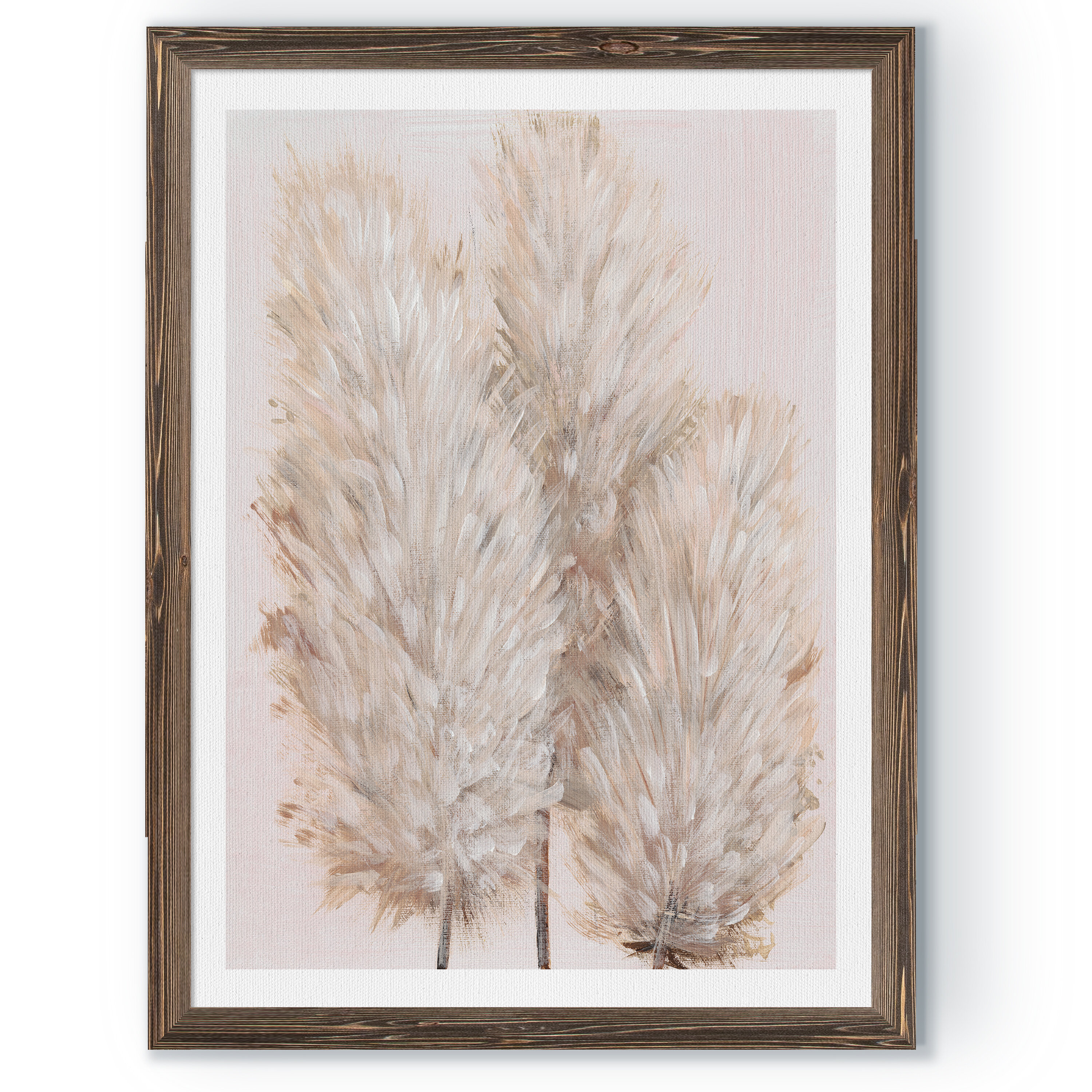 Gracie Oaks Pampas Grass IV by Paul Cezanne - Picture Frame Painting ...