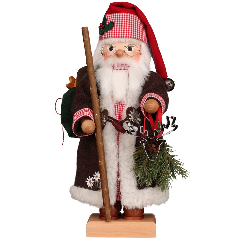 black santa nutcracker