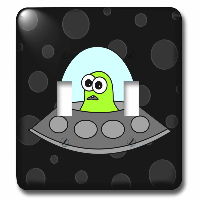 3drose Cute Alien Spacecraft 2 Gang Toggle Light Switch Wall Plate Wayfair 3drose Cute Alien Spacecraft 2 Gang Toggle Light Switch Wall Plate Wayfair