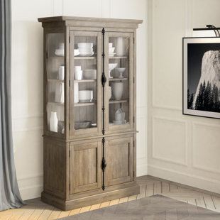 Go to store & view more images Ellenton Lighted China Cabinet by Greyleigh