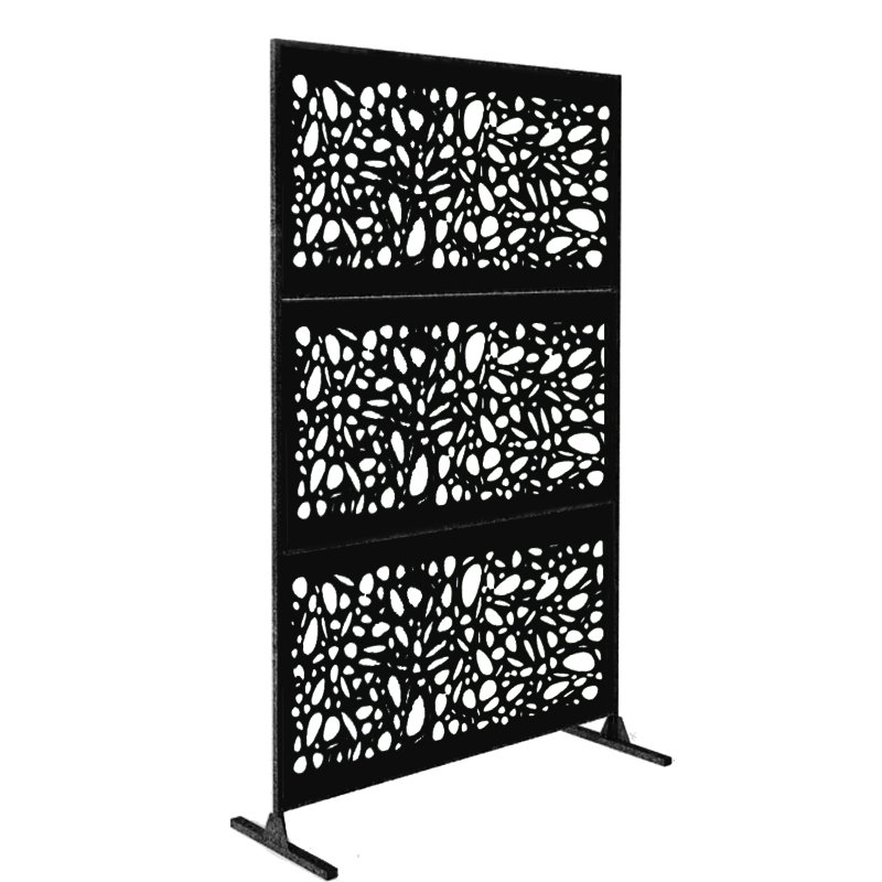 E Joy 6 5 Ft H X 4 Ft W Metal Fence Panel Wayfair