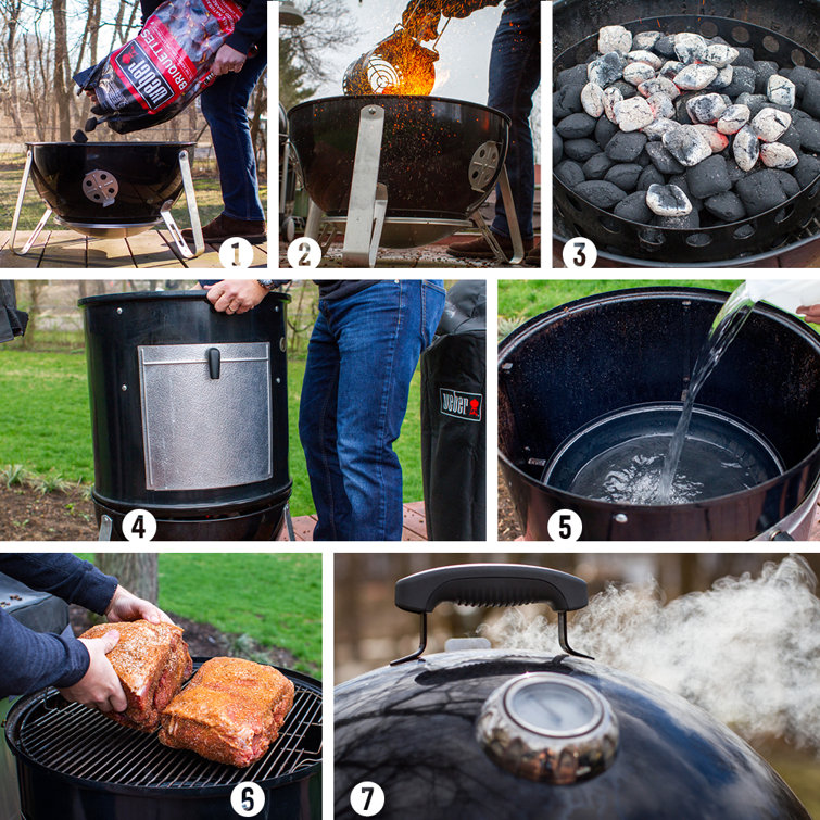 weber vertical smoker