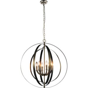 Delroy 6-Light Candle-Style Chandelier
