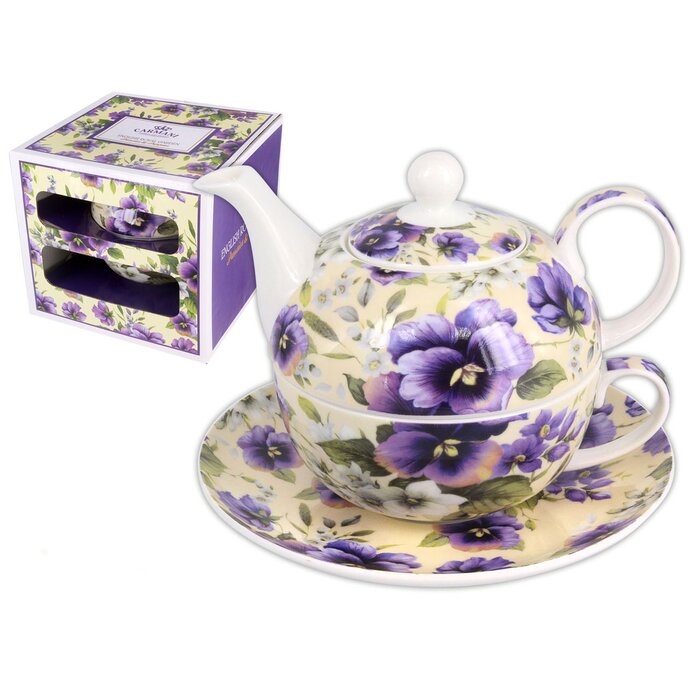 Promaster Gifts Carmani 10OzTea For One Teapot And Cup Set