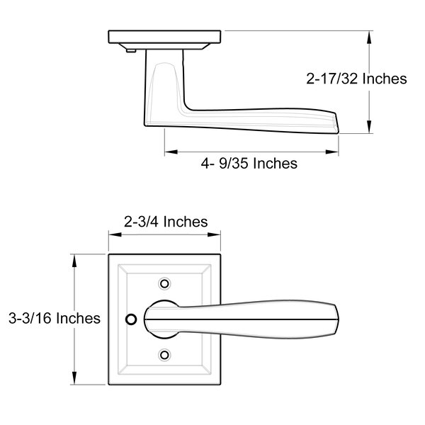 Latitude Run® Prestige Torrey Pines Low Profile Bed/Bath Lever ...