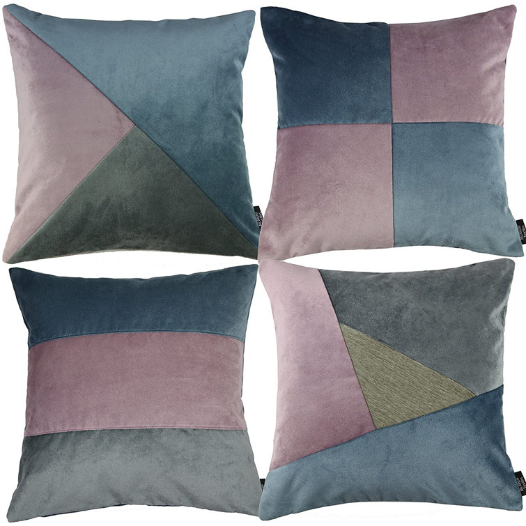 grey filled cushions