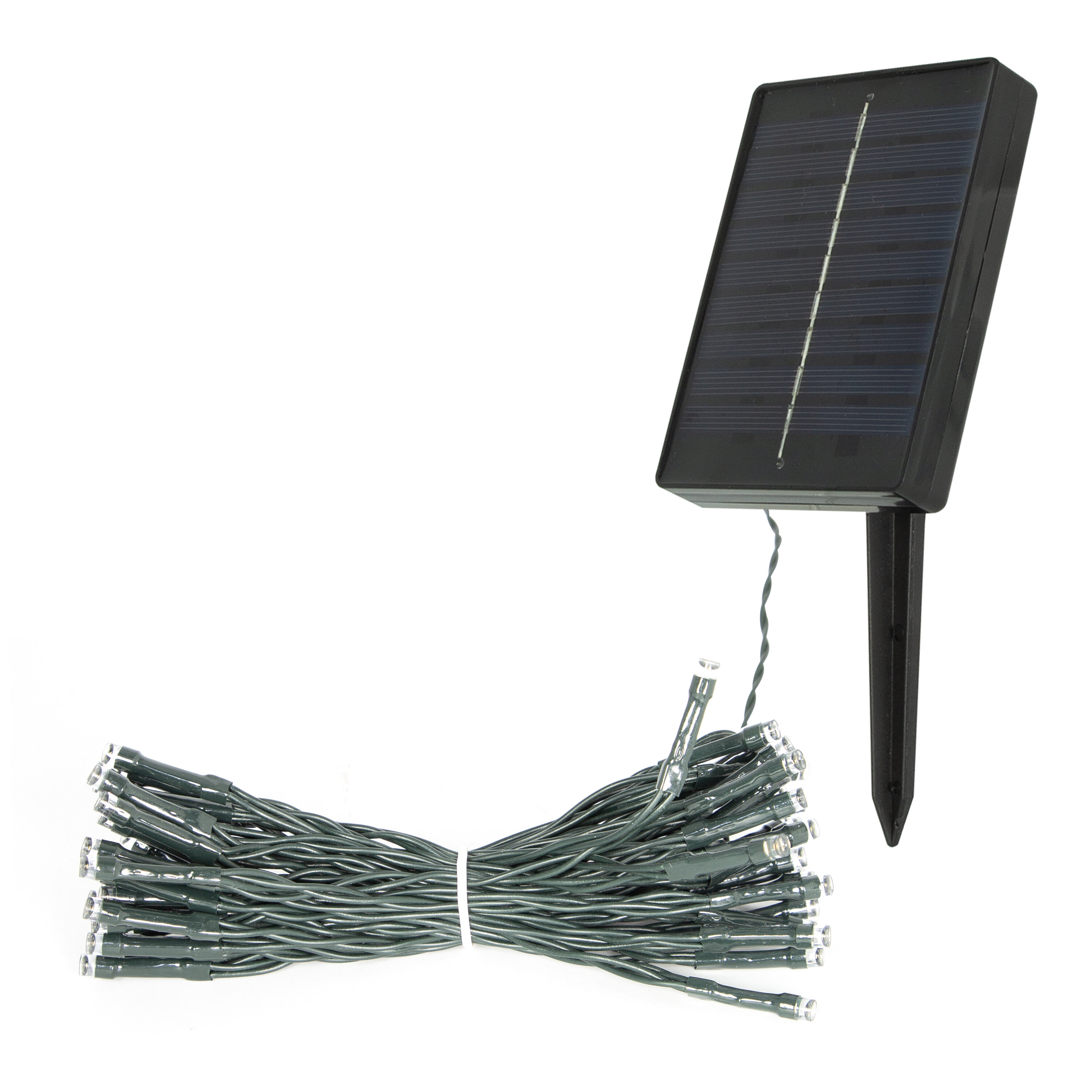 Bloesem Knuppel Sport Dakota Fields Ahkeelah 590Cm LED Solar Powered 50 - Bulb Mini String Light  (End to End Connectable) | Wayfair.co.uk