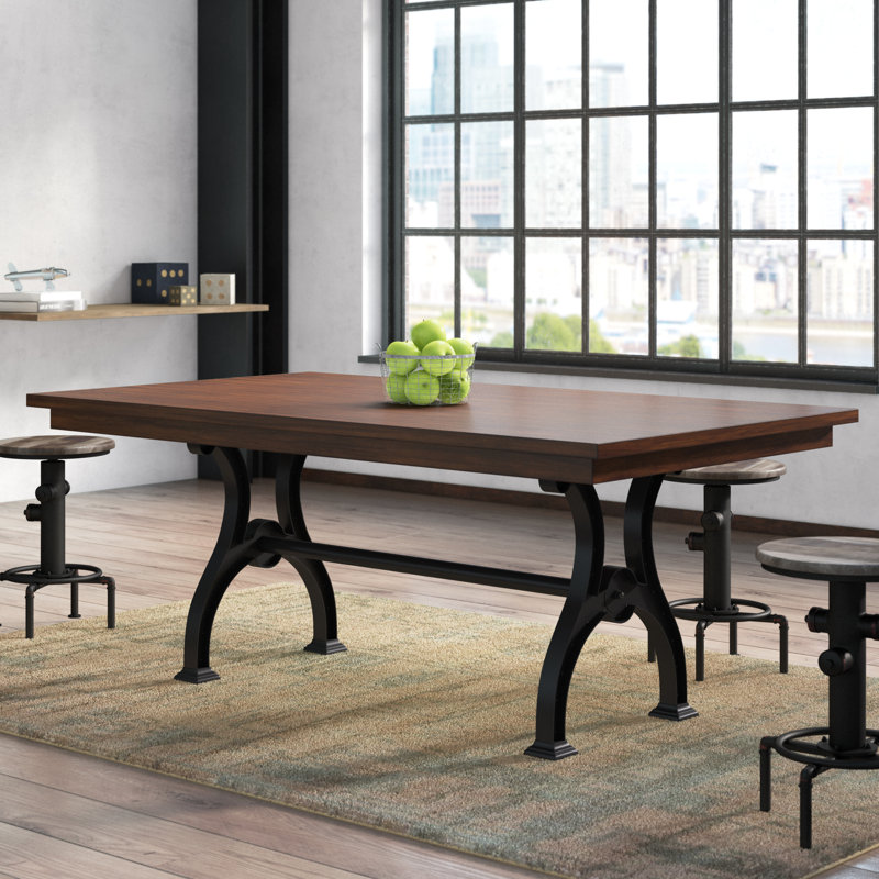 T Austin Design Brownwood Dining Table Reviews Wayfair