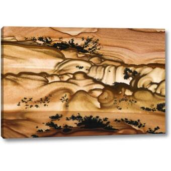 union rustic oregon close up of biggs picture jasper stone graphic art print on wrapped canvas wayfair usd