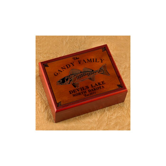 Jds Personalized Gifts Personalized Gift Cabin Series Humidor