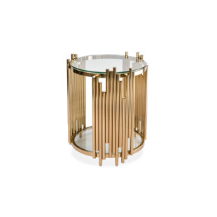 Kyrie End Table by Everly Quinn Today Sale Only