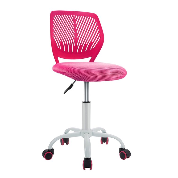 pink desk chair wayfair