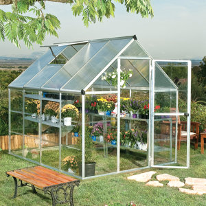 Shearson 6 Ft. W x 8.2 Ft. D Greenhouse