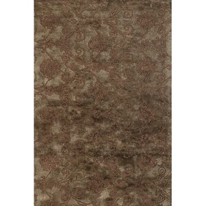 Bertram Tufted Brown / Grey Area Rug