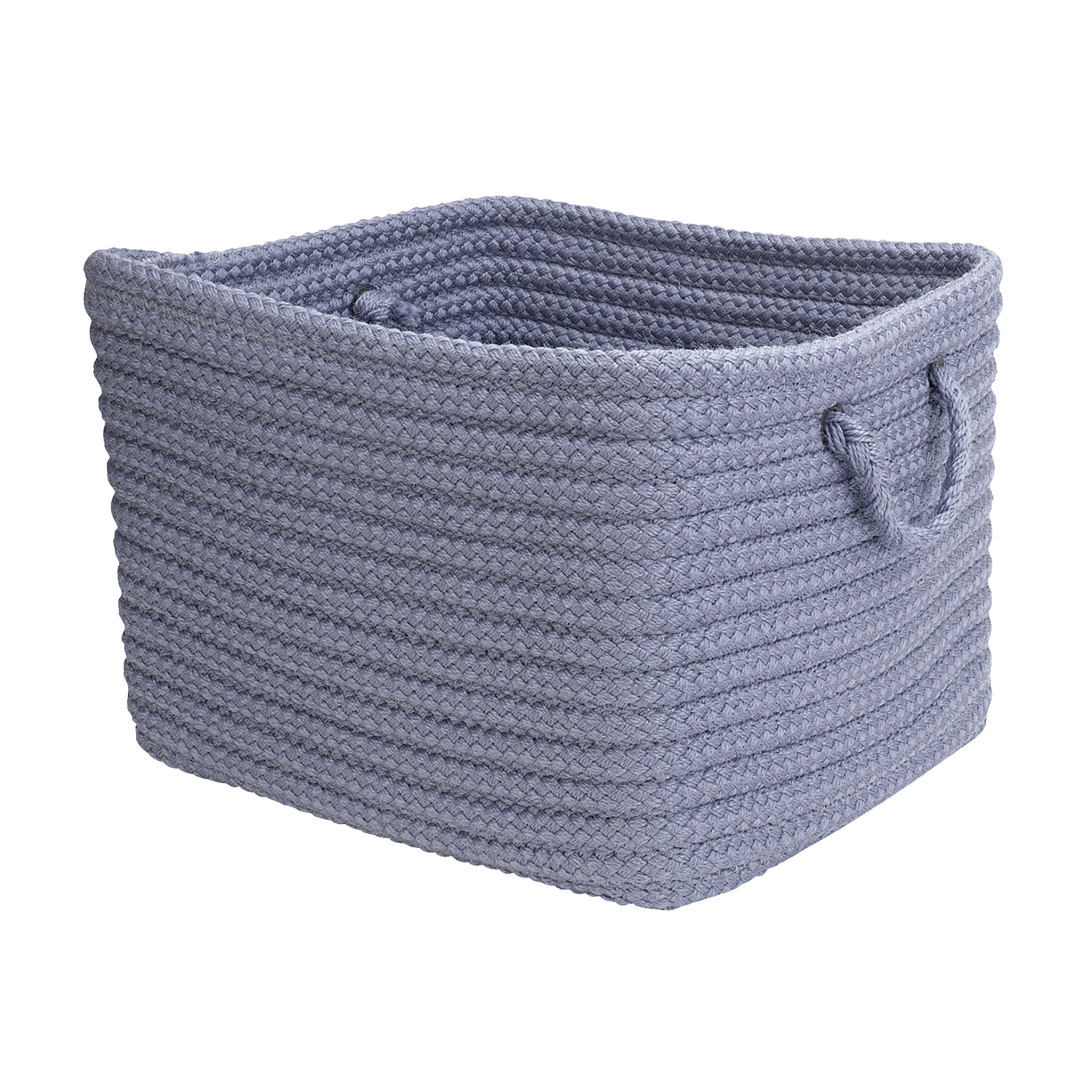 Gracie Oaks Braided Fabric Basket & Reviews 