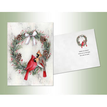 The Holiday Aisle Christmas Village Deluxe Velvet Touch Card Wayfair