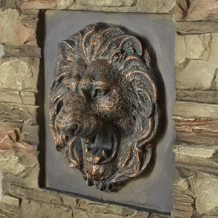 Resin Fibergl Lion Head Outdoor Indoor Water Fountain Resin Fibergl Lion Head Outdoor Indoor Water Fountain