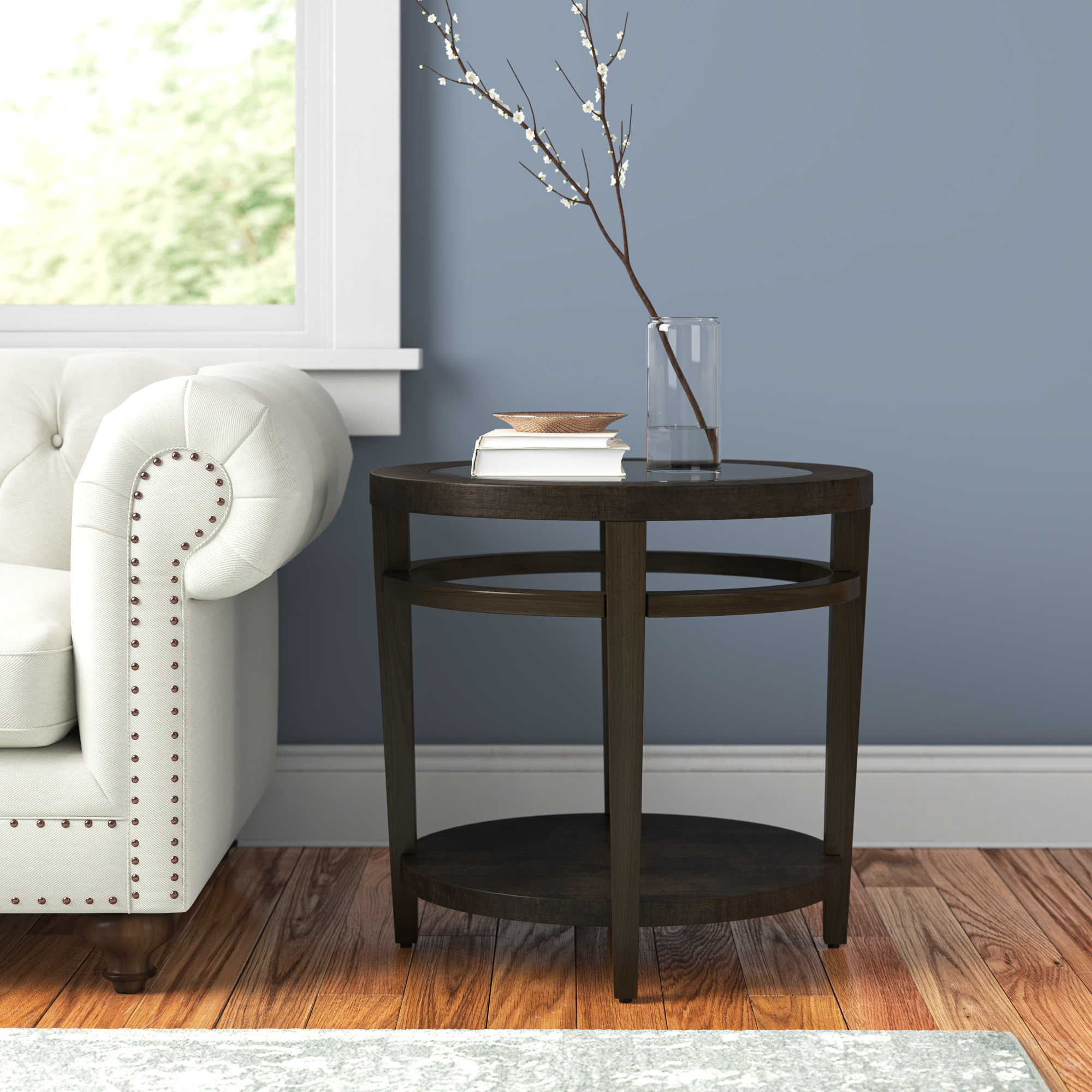 Lark Manor Hodgins 24'' Tall End Table | Wayfair