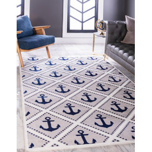 kids nautical rug