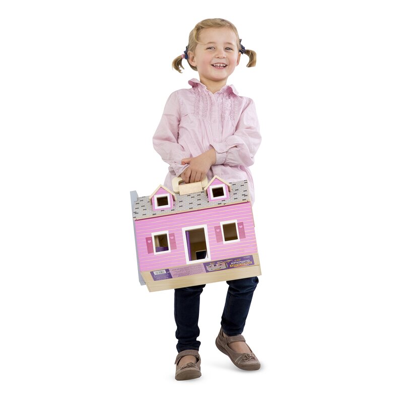 melissa and doug portable dollhouse