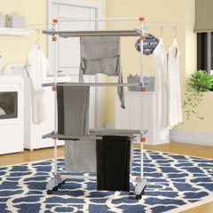 wayfair wall mounted drying rack