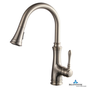 Blossom Pull Down Single Handle Kitchen Faucet