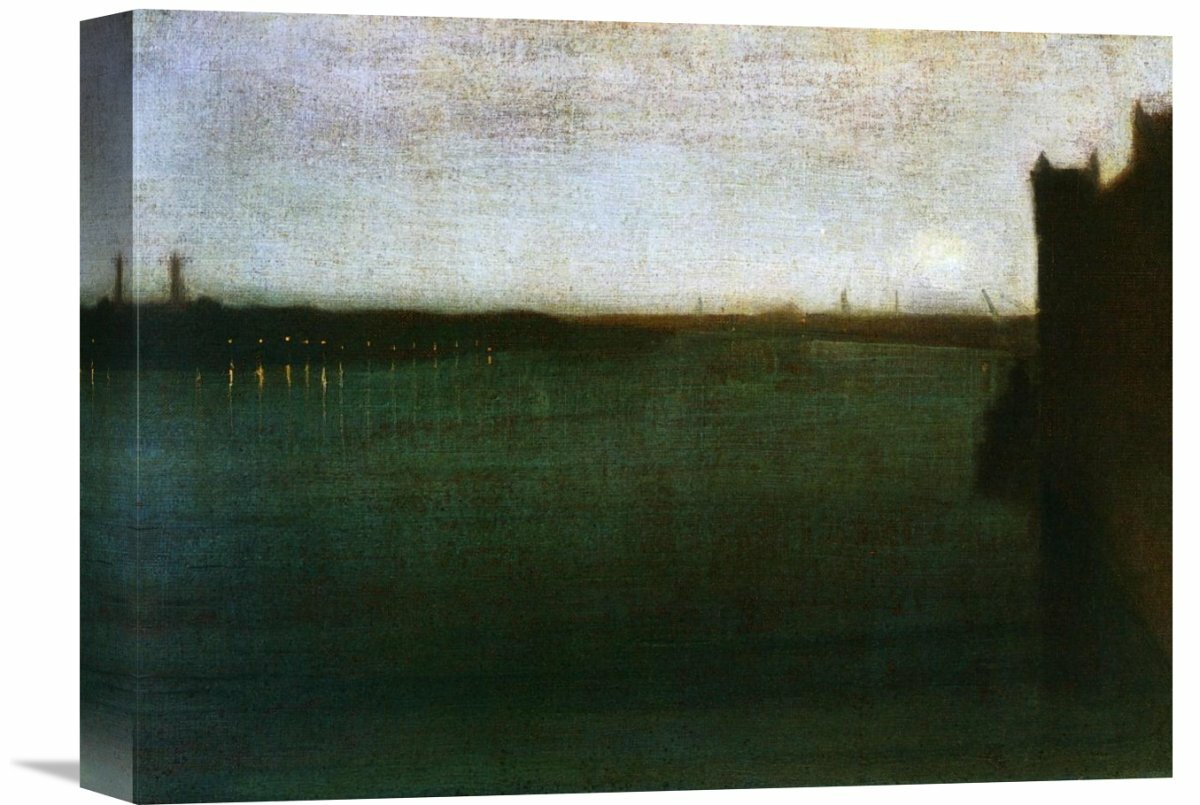 Global Gallery Nocturne Gray And Gold Westminster Bridge 1871 By James Mcneill Whistler Painting Print On Wrapped Canvas Wayfair