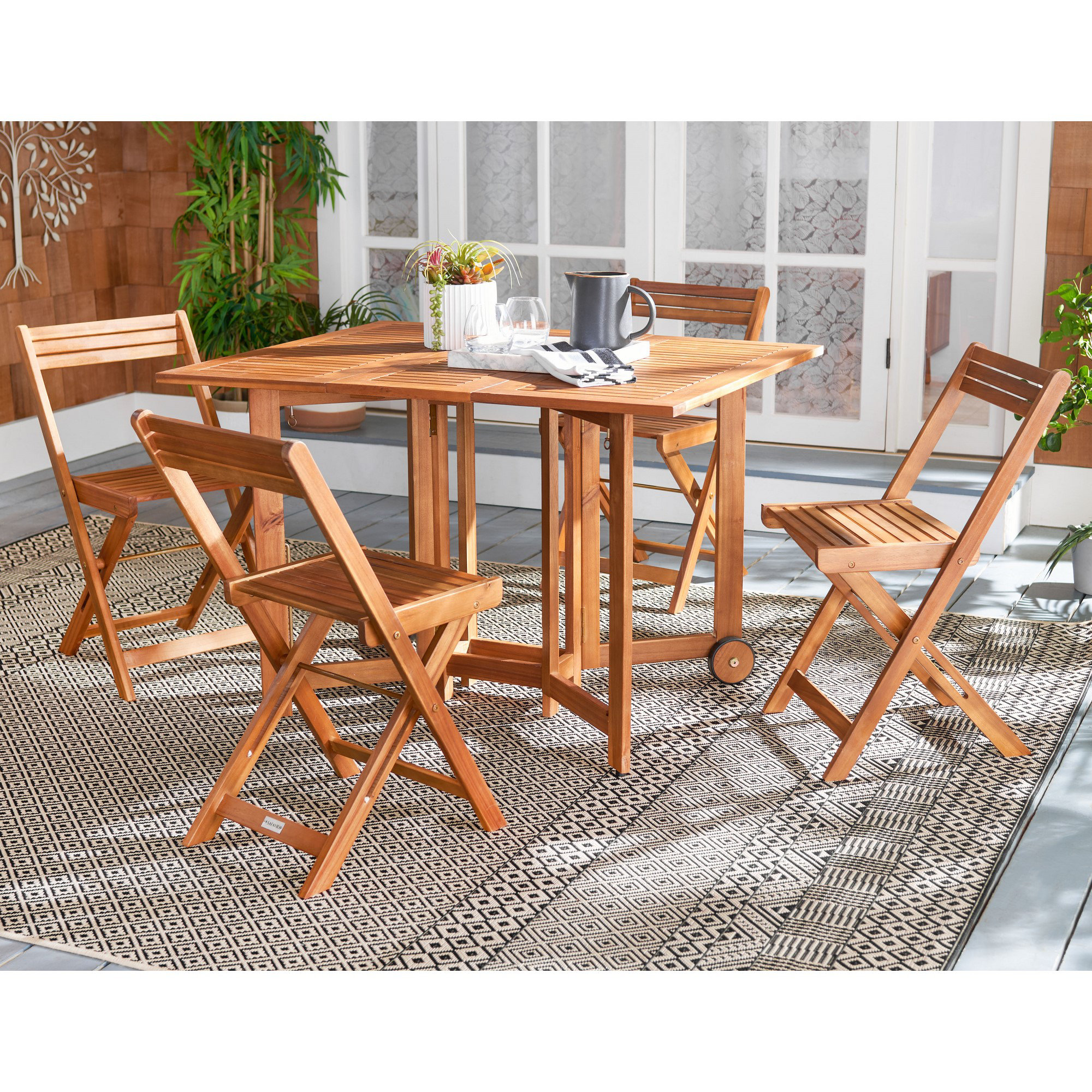 gerardi 5 piece dining set