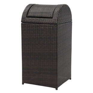 Go to store & view more images Bay Isle Home Marshtown 18.5 Gallon Swing Top Trash Can