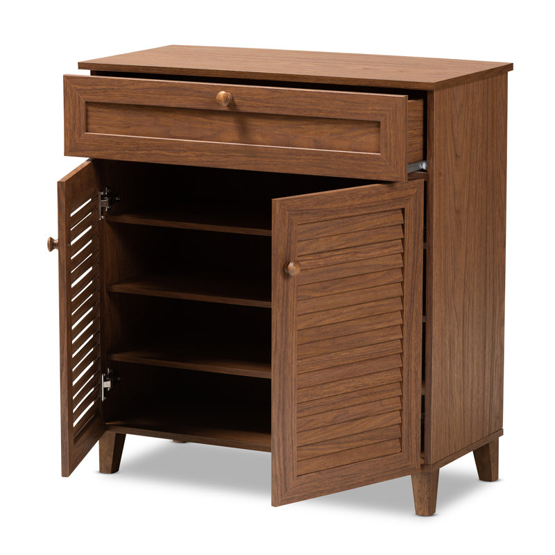 Winston Porter Modern And Contemporary 12 Pair Shoe Storage