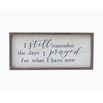 Dicksons There Is A Time For Everything Script Classic White 6 x 18 Wood Wall Sign Plaque