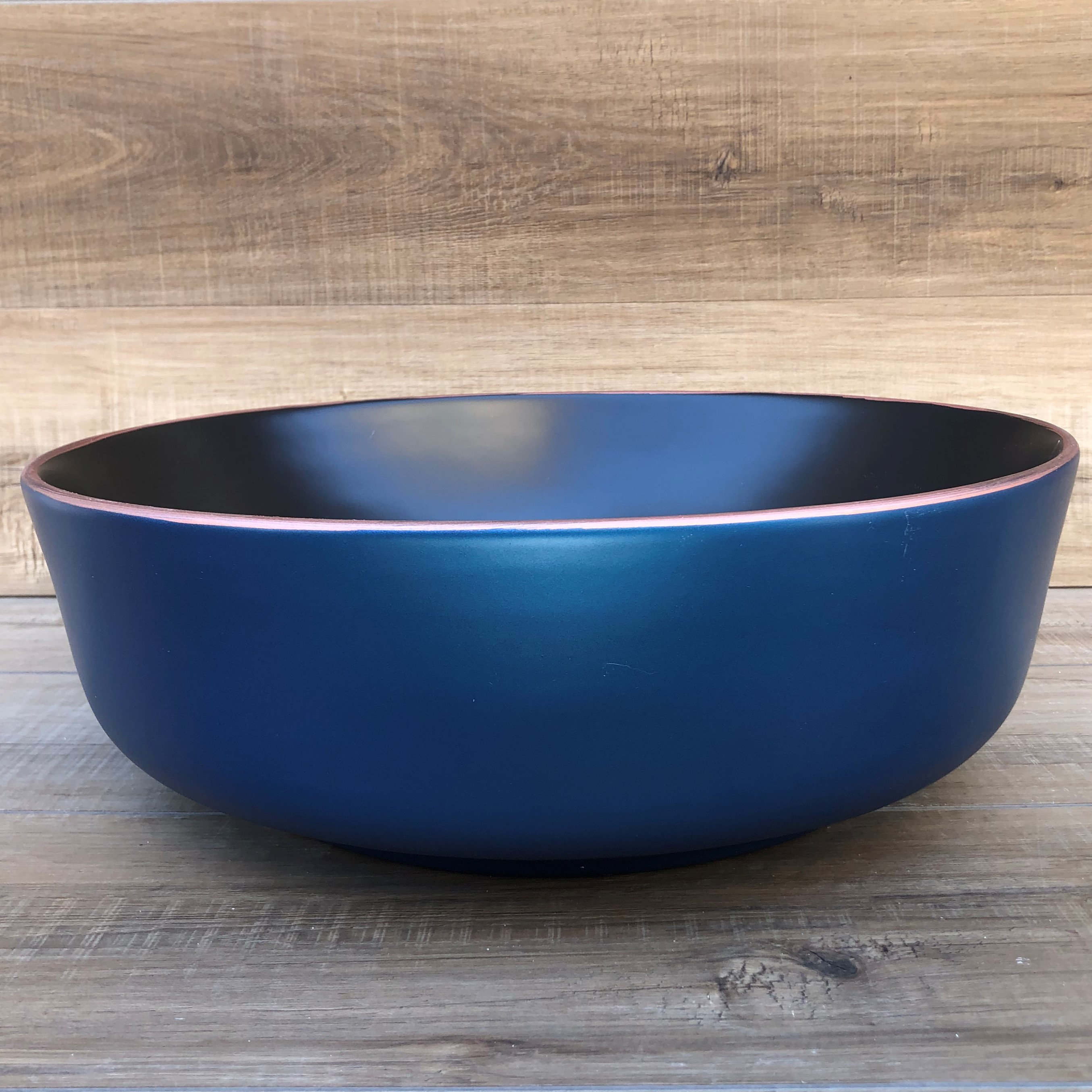 Juvia Cosmo Black Vitreous China Circular Vessel Bathroom Sink Wayfair